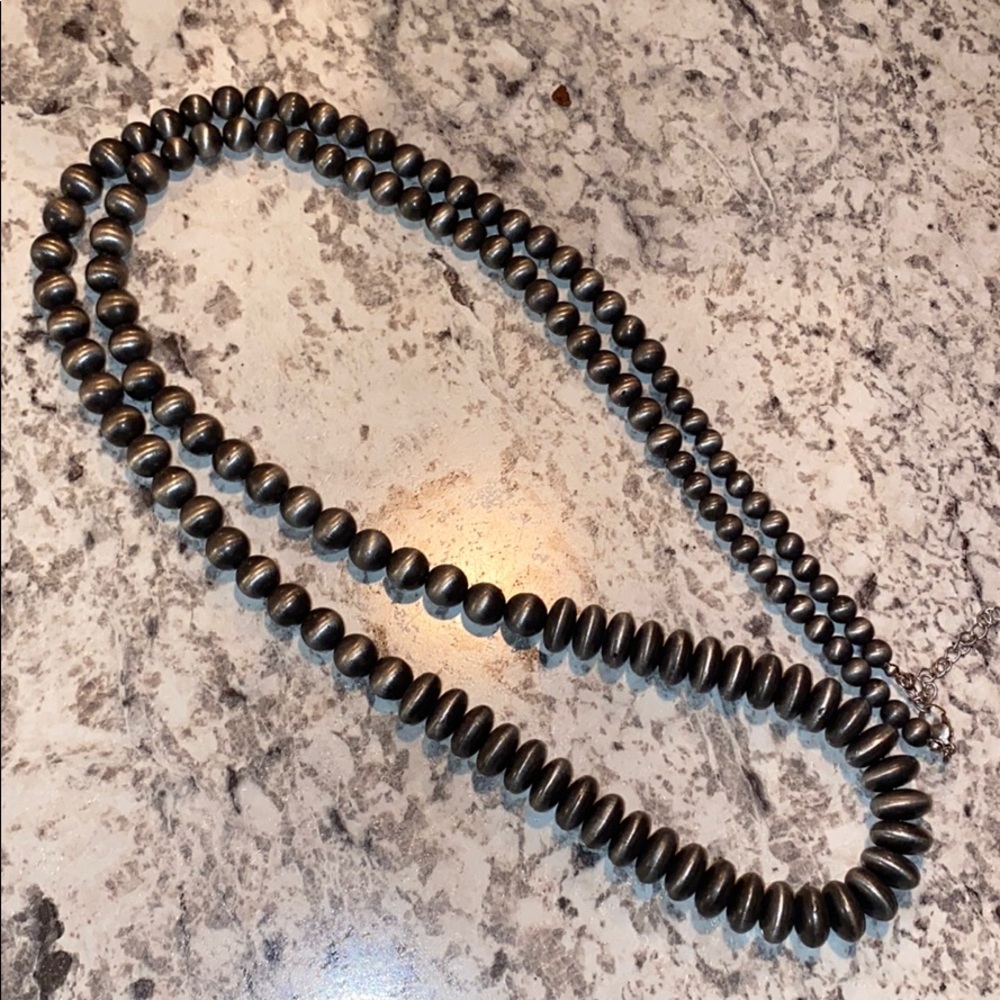 Beautiful long Navajo pearl necklace